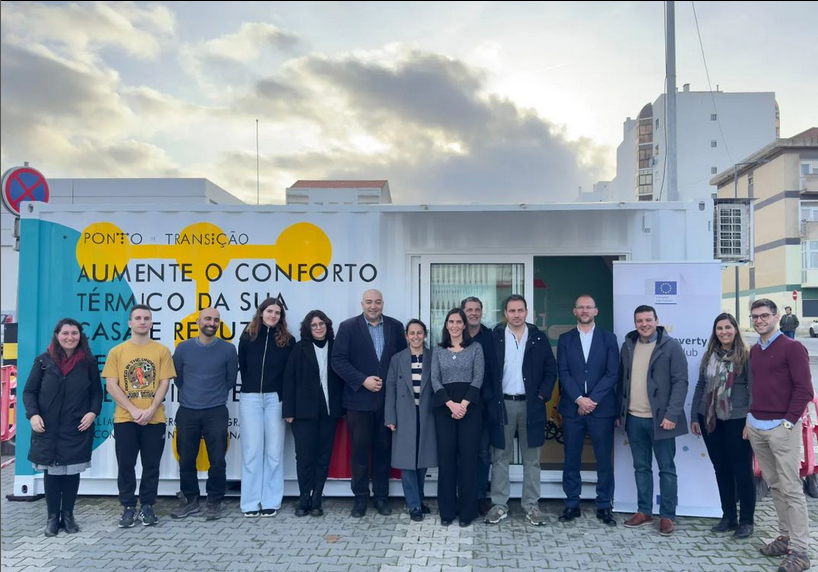 Inaugurado “Ponto de Transição +Próximo” para Melhoria do Conforto Térmico e Eficiência Energética em Habitações