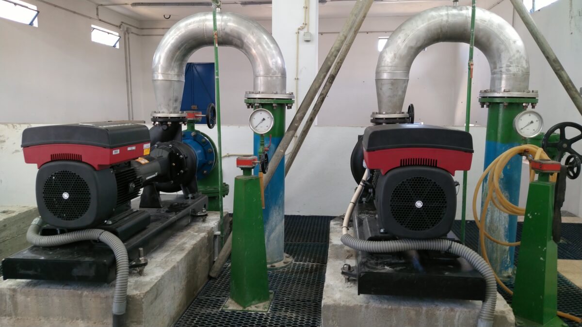 Novos Grupos de Bombagem de Alta Eficiência instalados  no âmbito da Medida “Eficiência H2O”