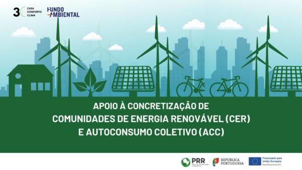 S.ENERGIA Divulga Apoio à Concretização de Comunidades de Energia Renovável e Autoconsumo Coletivo (2.º Aviso)